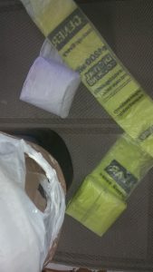 plastic shopping bags