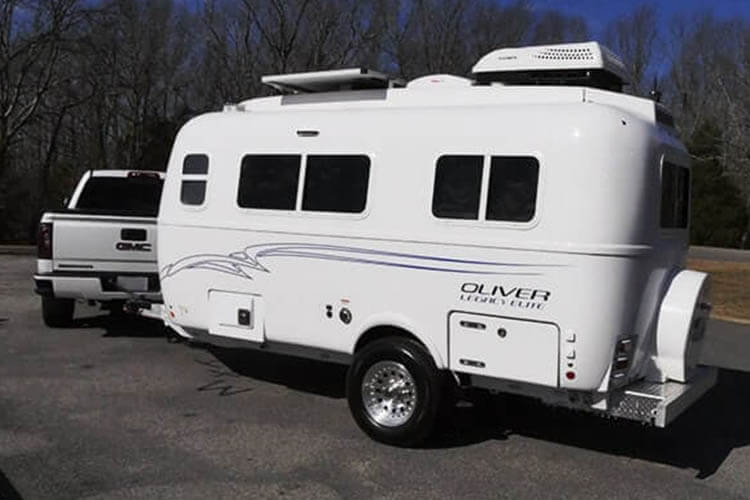 backing up the travel trailer angles