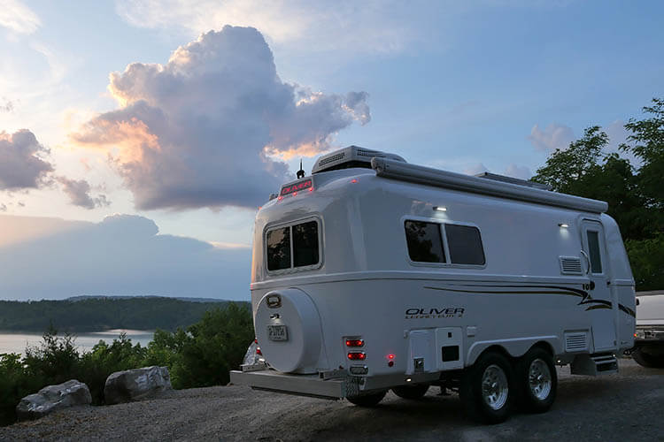 Parking A Travel Trailer