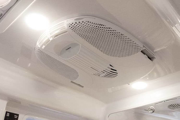 Ceiling Fans Help Keep The Inside Cool