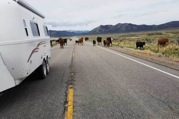 no gas stations along the dusty road from IS 80 to US 50