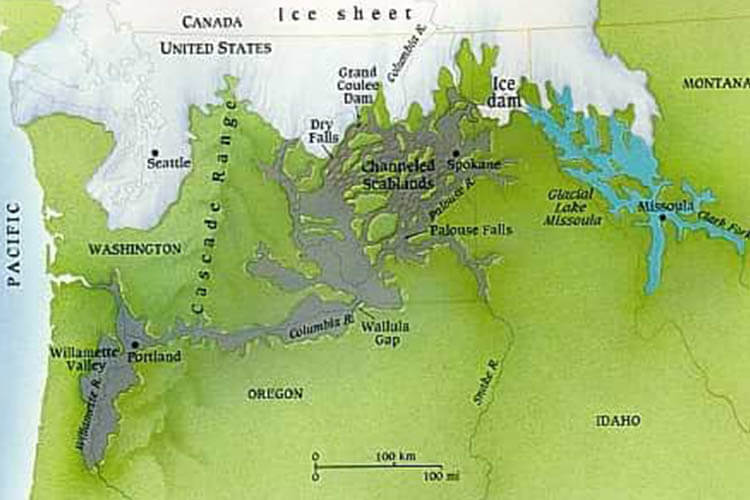 channeled scablands seven wonders washington state