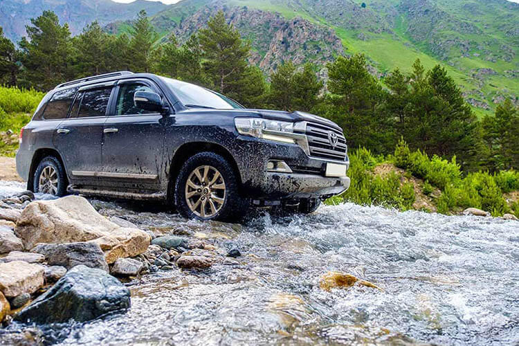 towing with land cruiser