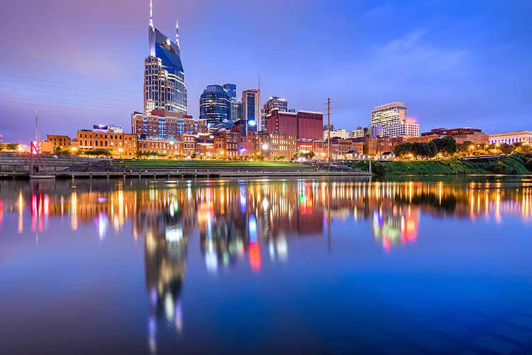 Tennessee Nashville Music City