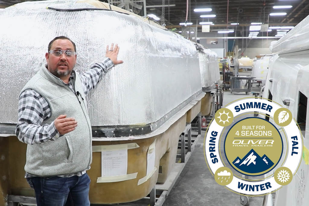 Double-Hulled Fiberglass Shell