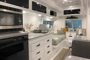 legacy elite 2 kitchen galley microwave twin bed