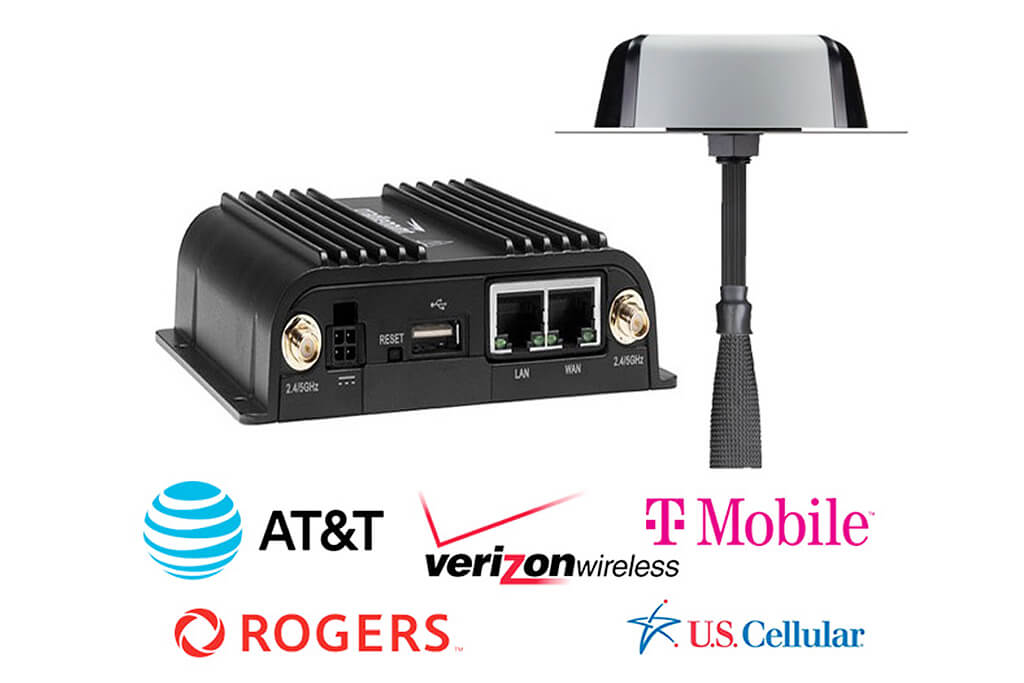 cradlepoint wireless cellular network