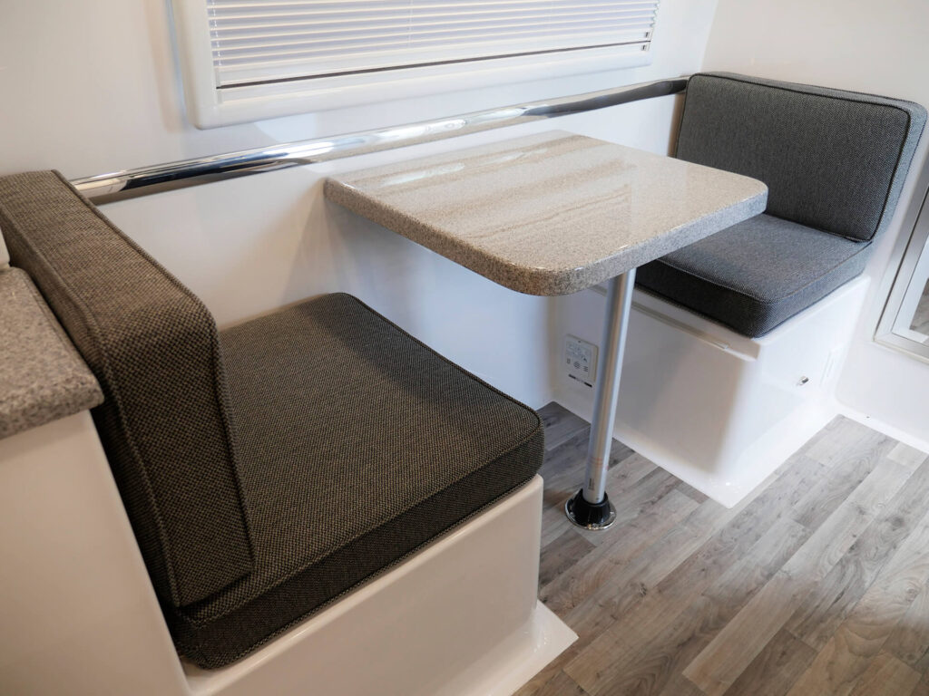 midnight cloth dinette seating