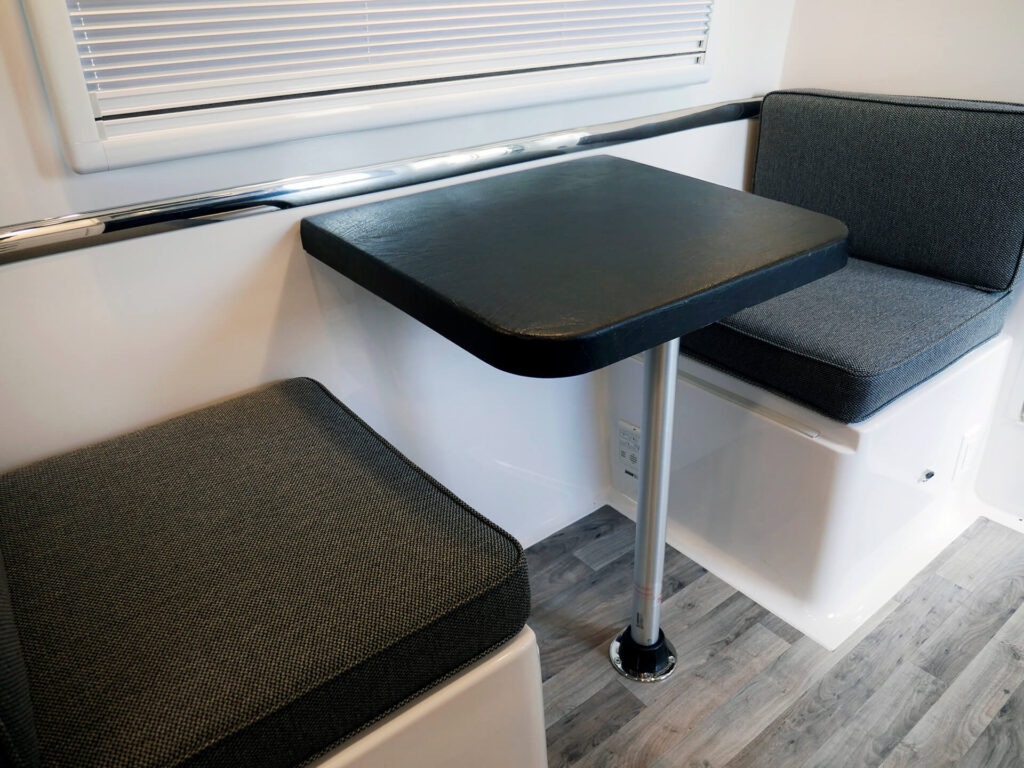 standard dinette seating